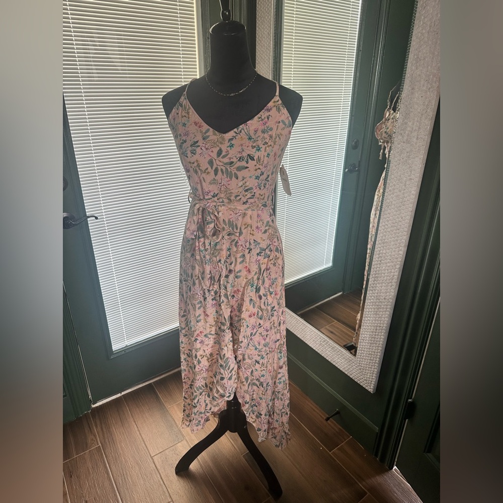 Altar'd State High Low Dress - Pink Floral